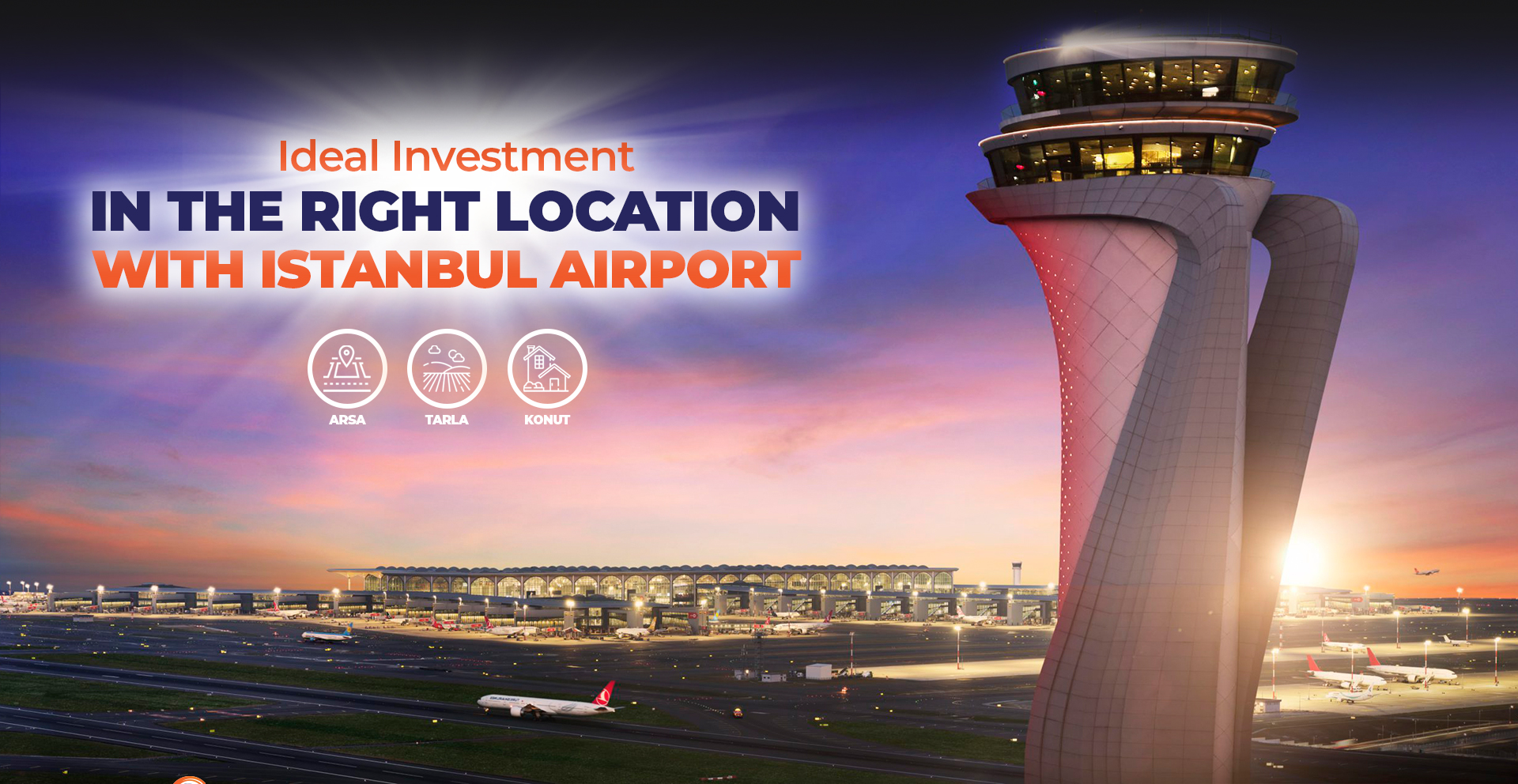 IDEAL INVESTMENT IN THE RIGHT LOCATION WITH ISTANBUL AIRPORT